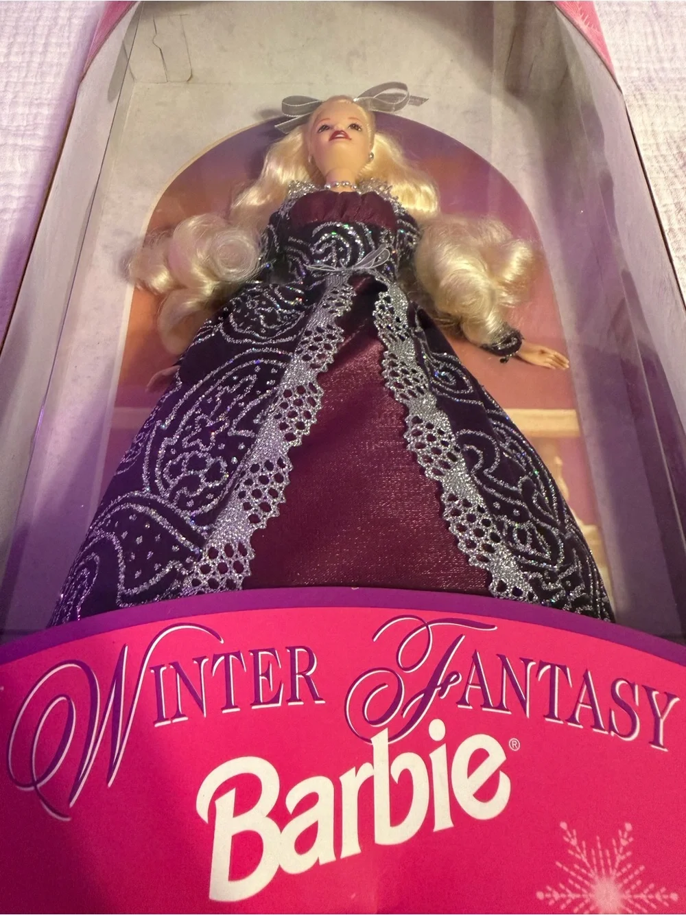Barbie 1996 Winter Fantasy Special Edition Mattel 17249 NRFB Blonde Hair Vintage